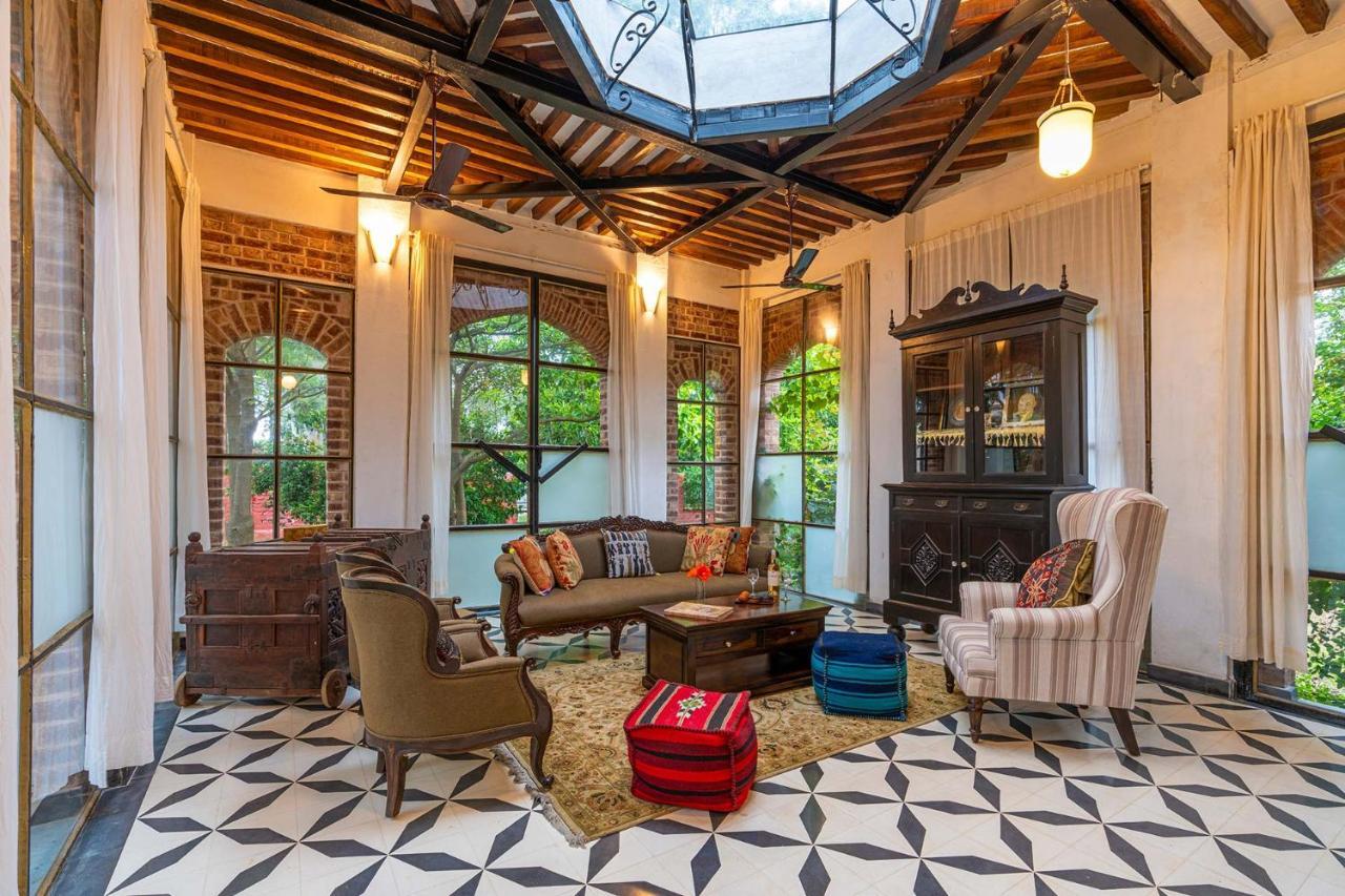 Stayvista'S Peepal Haveli - Rustic Kothi With Terrace, Breathtaking View & Bonfire Narainpur  Dış mekan fotoğraf